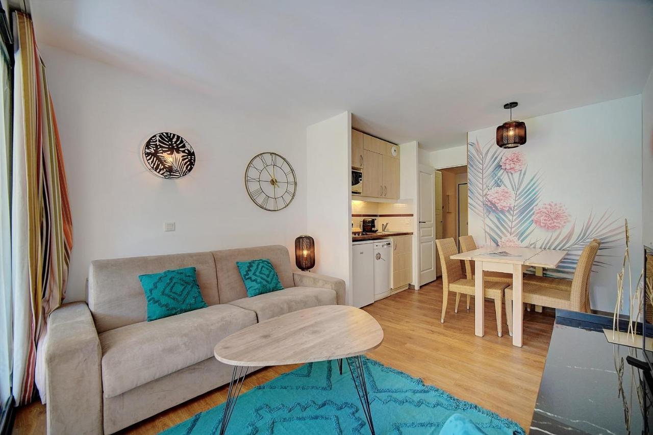 Immogroom - 2 Rooms - Renovated - Pool - Ac - Parking - Garden Cannes Exterior foto